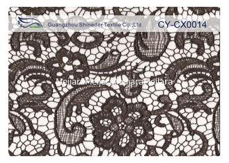 중국 좋은 셔츠, 부대 CY-CX0014를 위한 디자인에 의하여 수를 놓는 나일론 레이스 면 직물 협력 업체