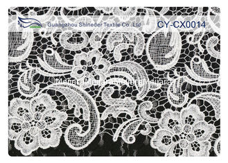 중국 복장 CY-CX0014를 위한 레이스 직물이 OEM/ODM 주문 나일론에 의하여 수를 놓았습니다 협력 업체