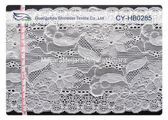 중국 수용성 탄력 있는 레이스 직물, Stretchable 레이스 손질 SGS CY-HB0285 협력 업체