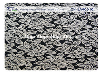 중국 Breathable 면 나일론 레이스 직물, 꽃 레이스 직물 OEM/ODM CY-LW0016 협력 업체