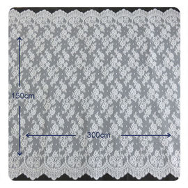 예리하게 된 꽃 Chantilly는 레이스, BV/그것의 신부 복장 150 x 300 cm를 부채 모양으로 만들었습니다 협력 업체