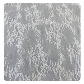 결혼 예복 Chantilly 레이스 150x300cm/PC, 부채 모양으로 만들어지는 예리하게 되는 상아빛 꽃 직물 협력 업체