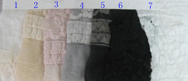 Tulle 비발한 Stretchable 레이스 나일론 스판덱스 직물, 130cm 폭 CY-LW0003 협력 업체